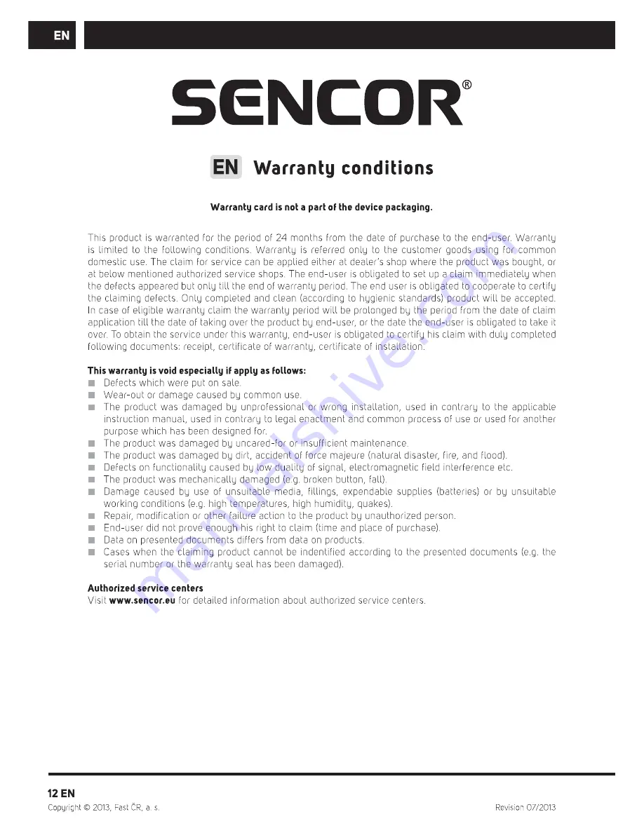 Sencor Imperial BTS 600 User Manual Download Page 14