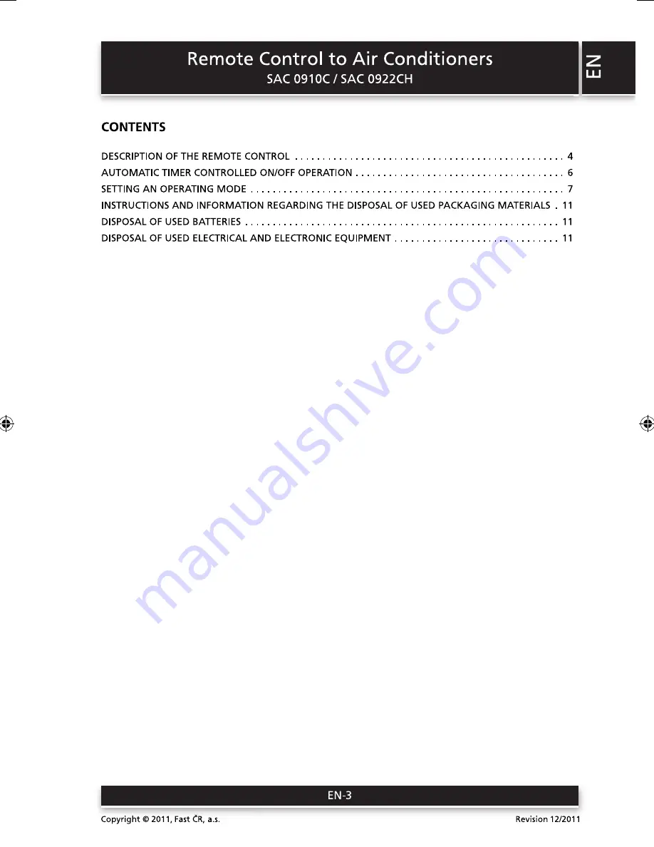 Sencor SAC 0910C Скачать руководство пользователя страница 23