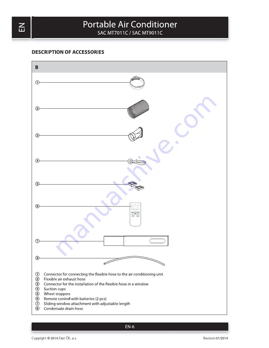 Sencor SAC MT7011C Скачать руководство пользователя страница 6