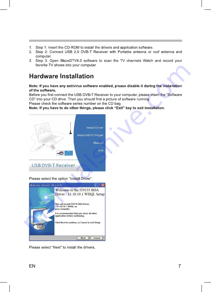 Sencor SDB 502T Instruction Manual Download Page 9