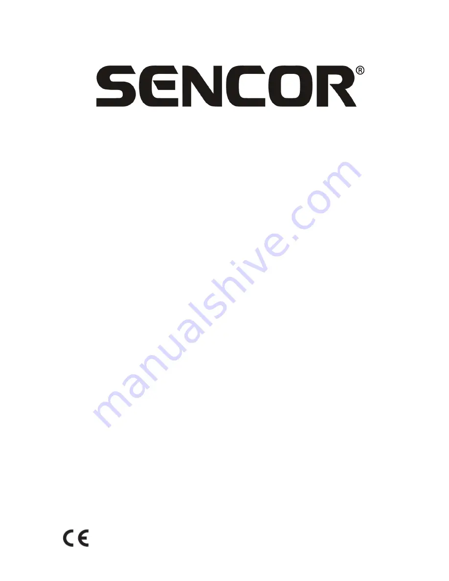 Sencor SDF 760 Instruction Manual Download Page 1