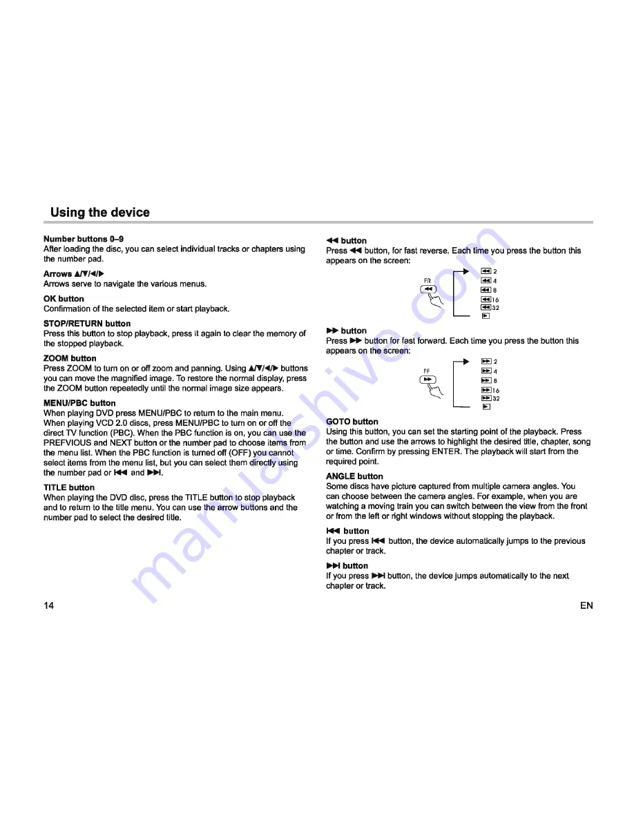 Sencor SPV 2718 User Manual Download Page 16