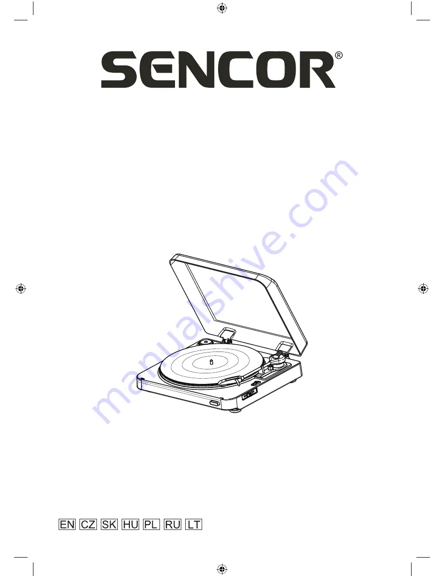 Sencor STT313U Instruction Manual Download Page 1