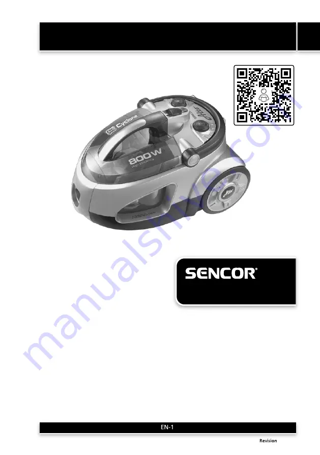 Sencor SVC 730GR Original Manual Download Page 1