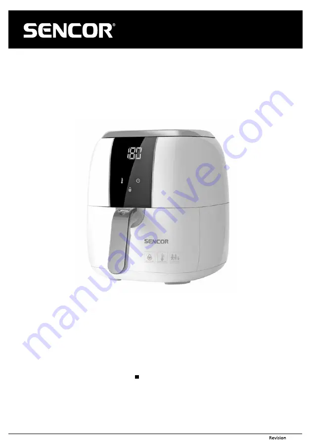 Sencor Vita Fryer Скачать руководство пользователя страница 1