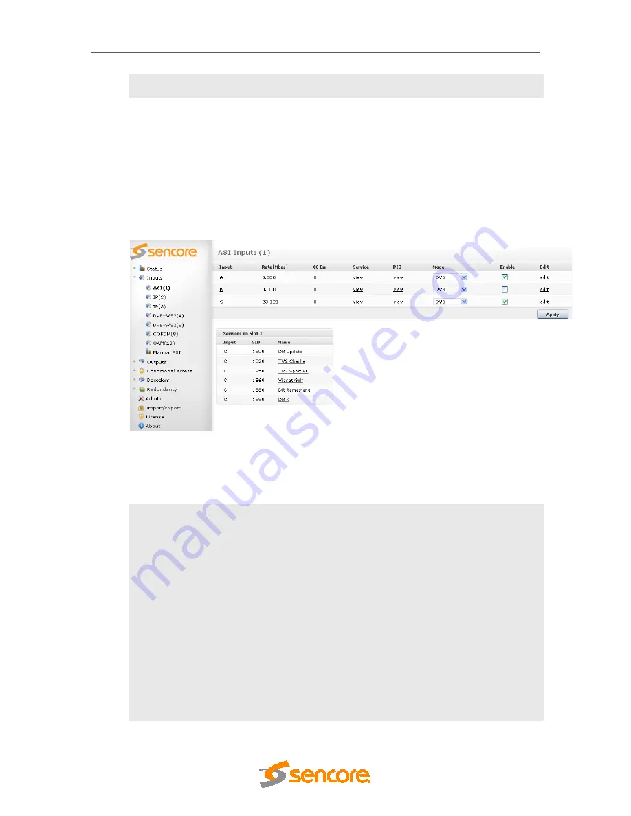 Sencore DMG 3000 User Manual Download Page 60