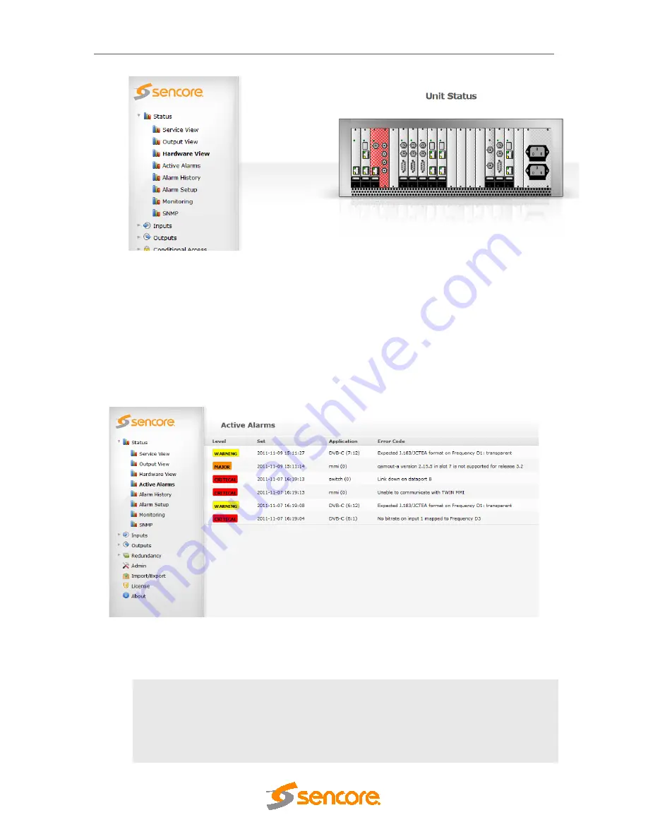 Sencore DMG 3000 Скачать руководство пользователя страница 292