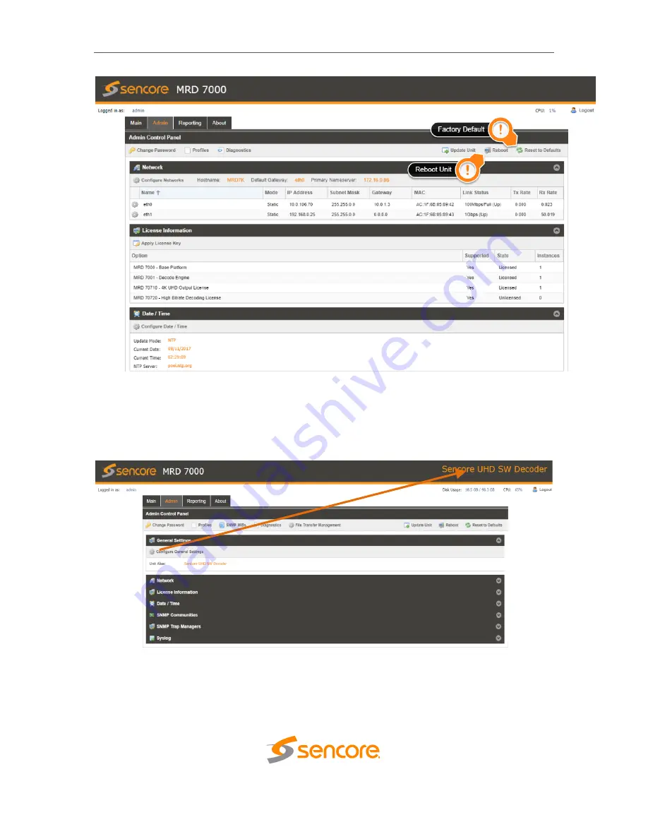 Sencore MRD 7000 User Manual Download Page 82