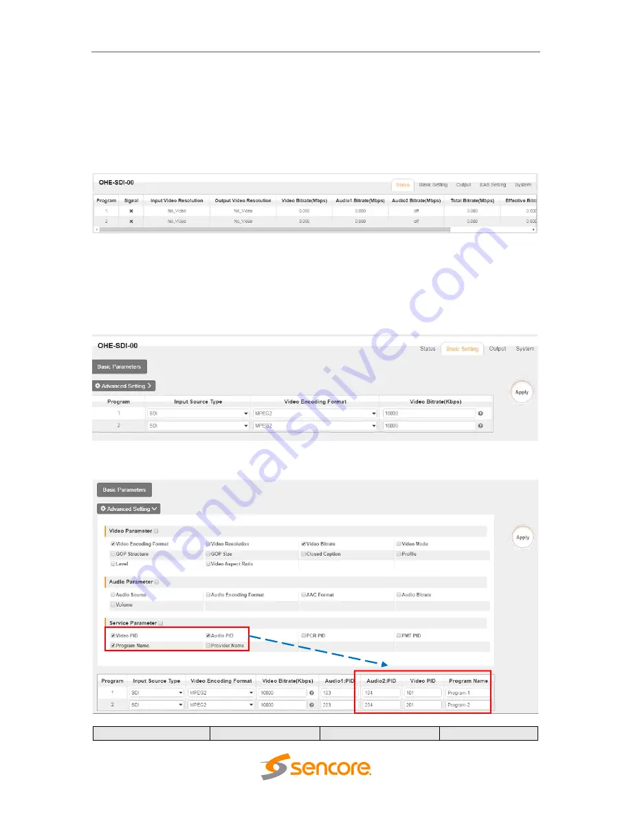 Sencore OmniHub 16 User Manual Download Page 67