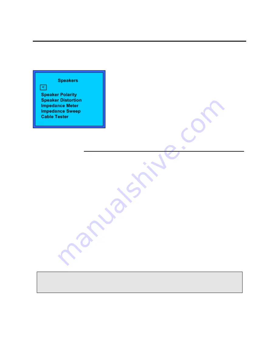 Sencore SP395 Operation Manual Download Page 87