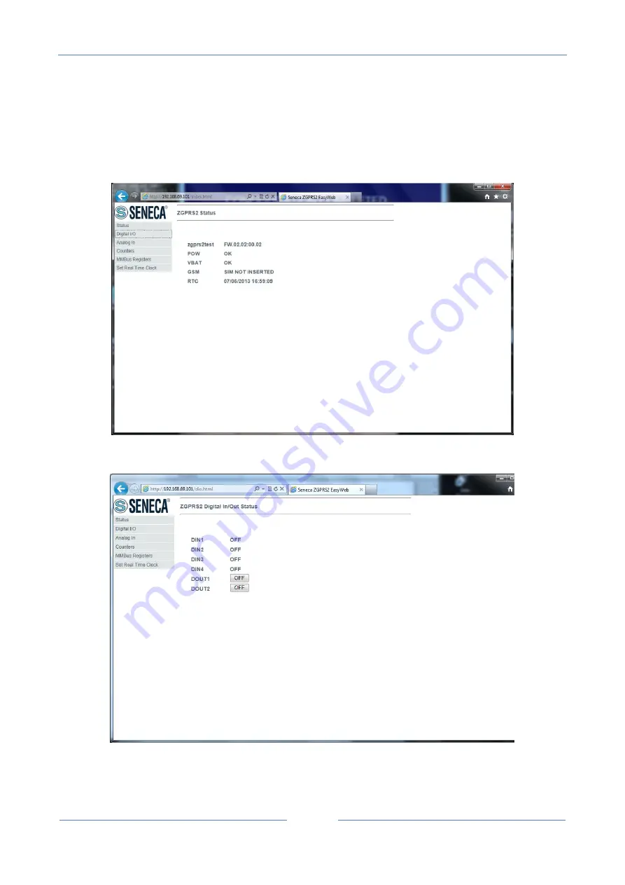 Seneca Z-GPRS2-SEAL User Manual Download Page 62