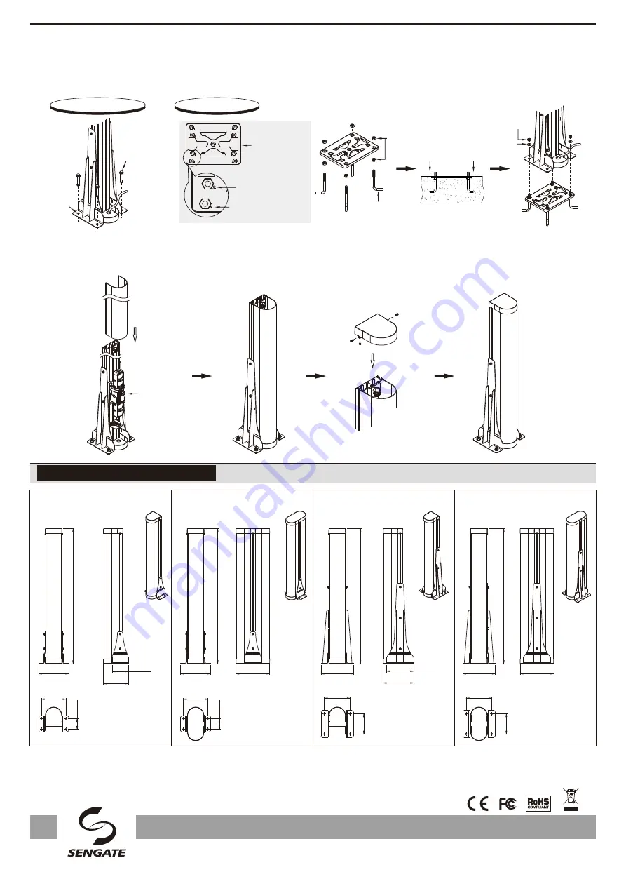 Sengate TA-130-100 Manual Instruction Download Page 2