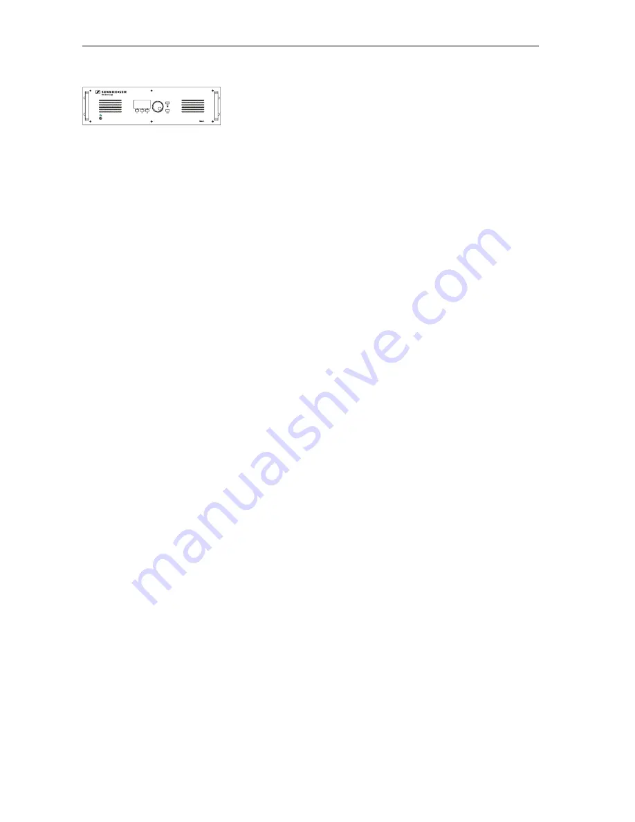 Sennheiser SDC8200 System Manual Download Page 13