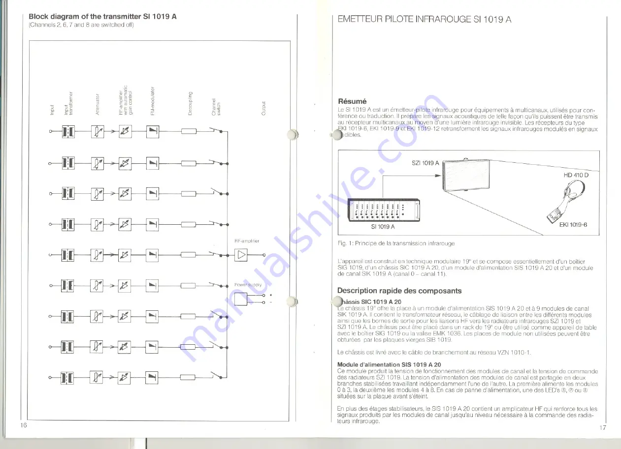 Sennheiser SI 1019 A Manual Download Page 10