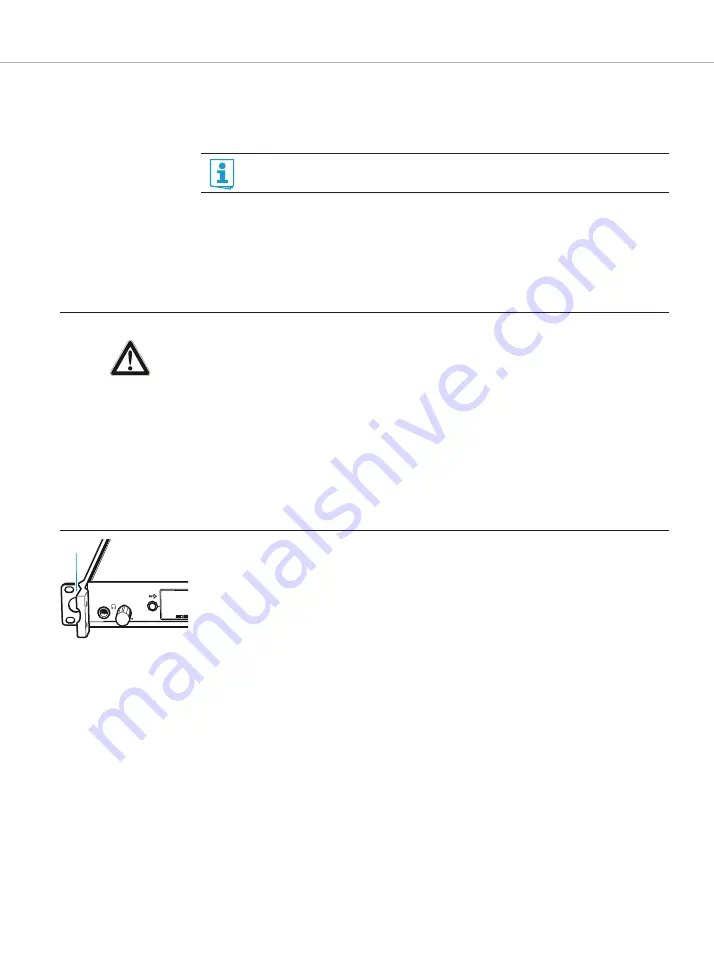 Sennheiser SR 2000 IEM Instruction Manual Download Page 10