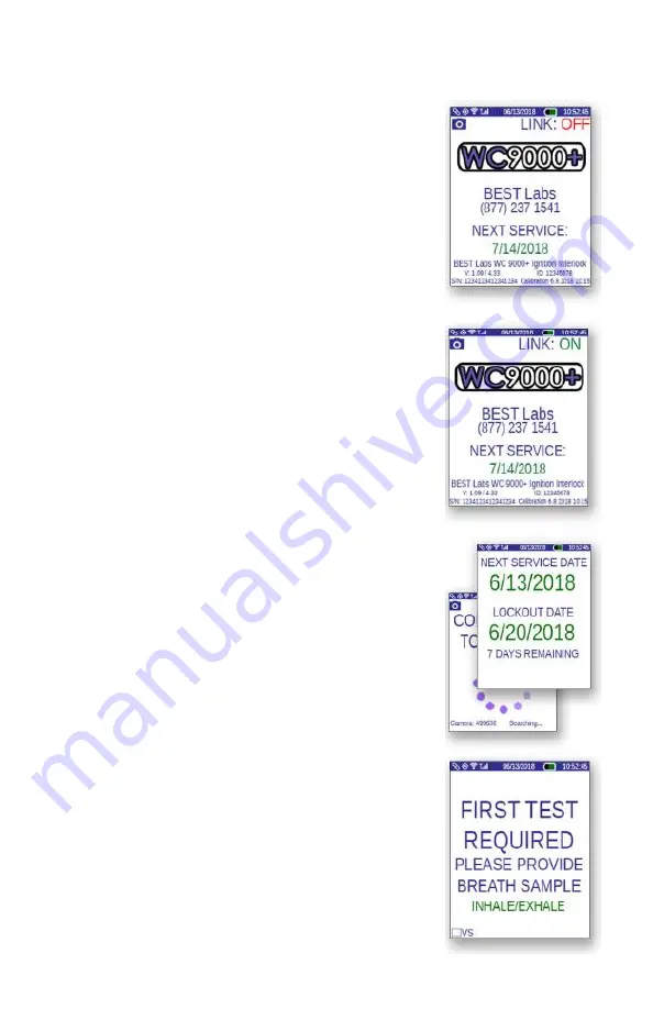 SENS-O-LOCK WC9000+ User Manual Download Page 40