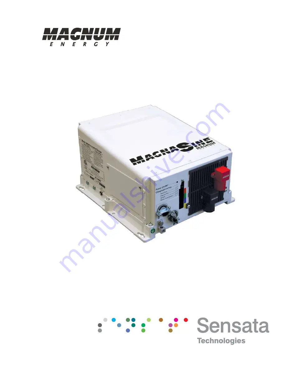 Sensata Magnum Energy MS Series Скачать руководство пользователя страница 1