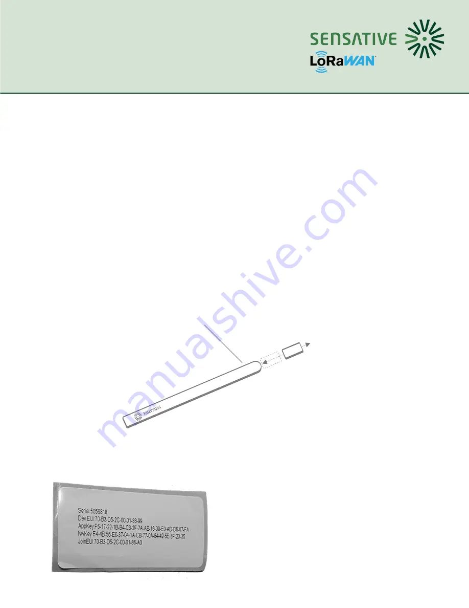 Sensative 1301002 User Manual Download Page 4