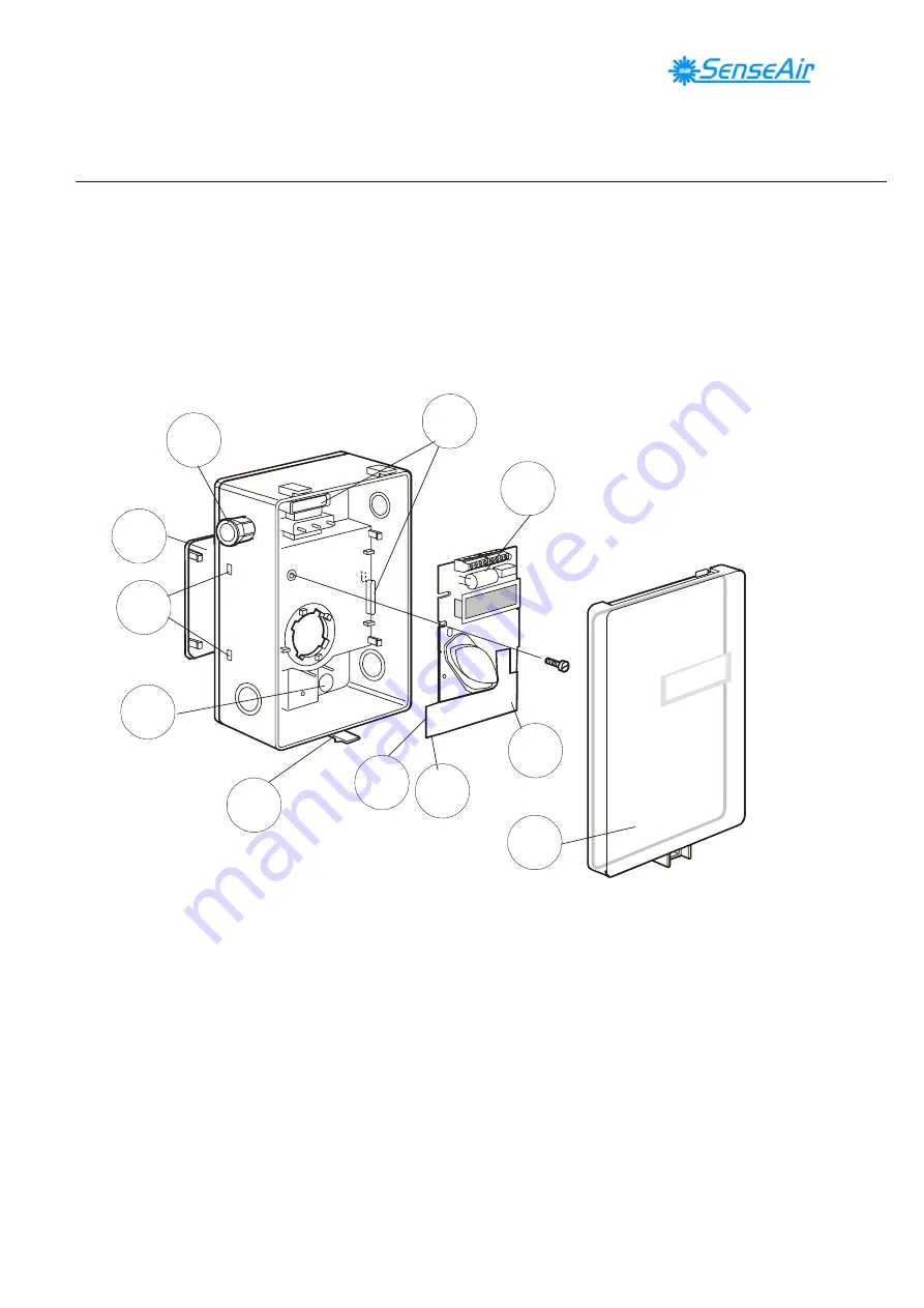 SenseAir aSENSE m III Manual For Installation Download Page 1