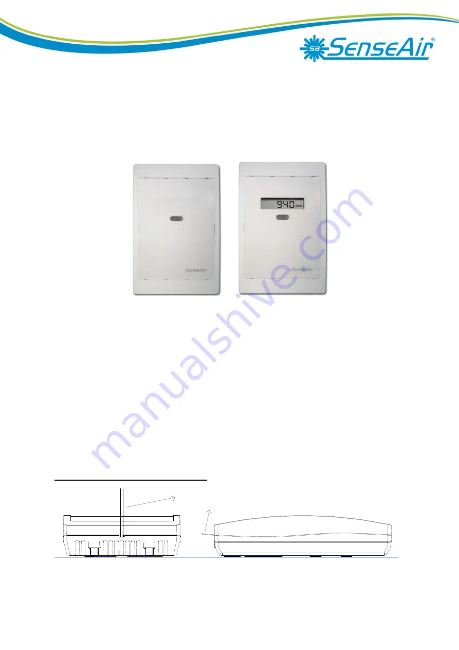 SenseAir eSENSE II Installation Manual Download Page 1