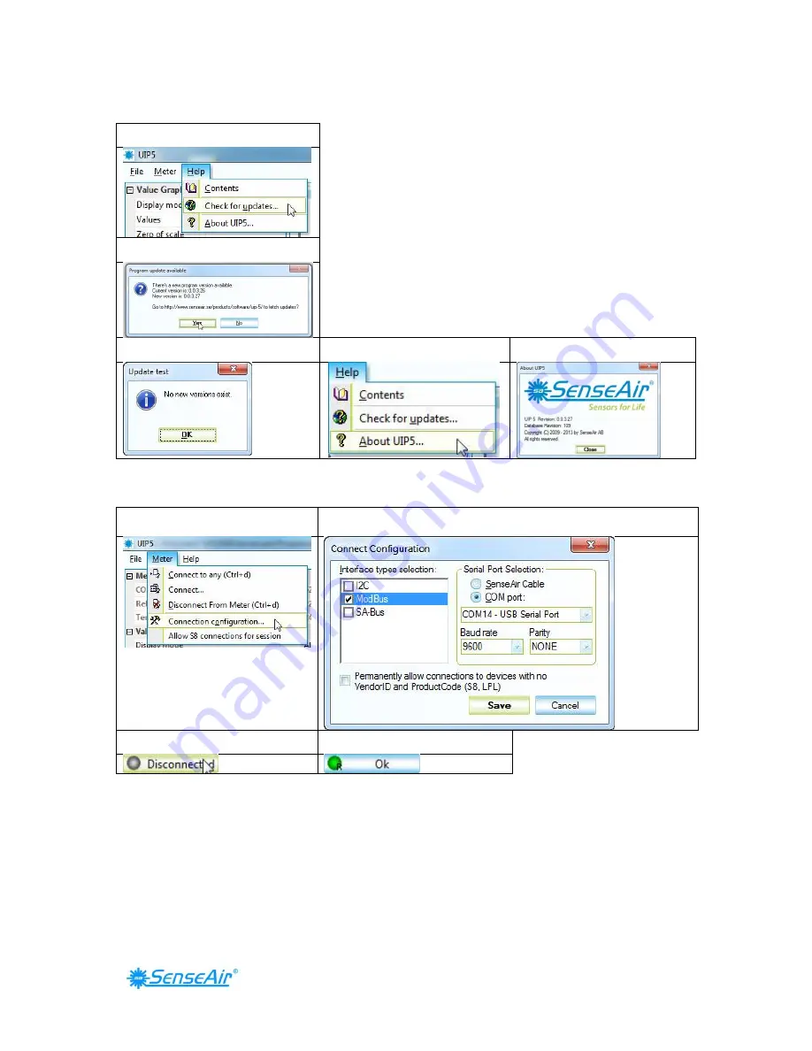 SenseAir tSENSE VAV No Disp User Manual Download Page 8