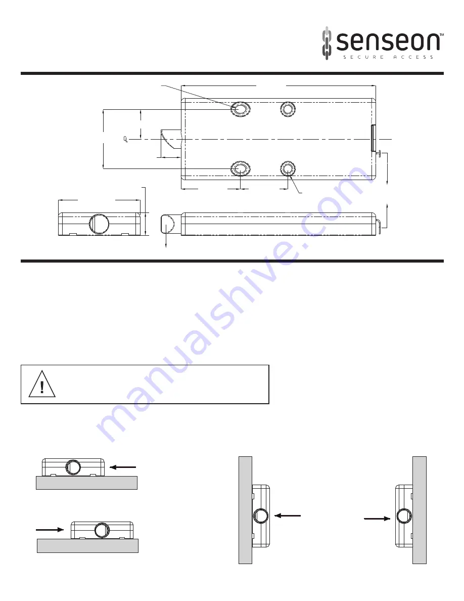 Senseon 5EL Installation Manual Download Page 1