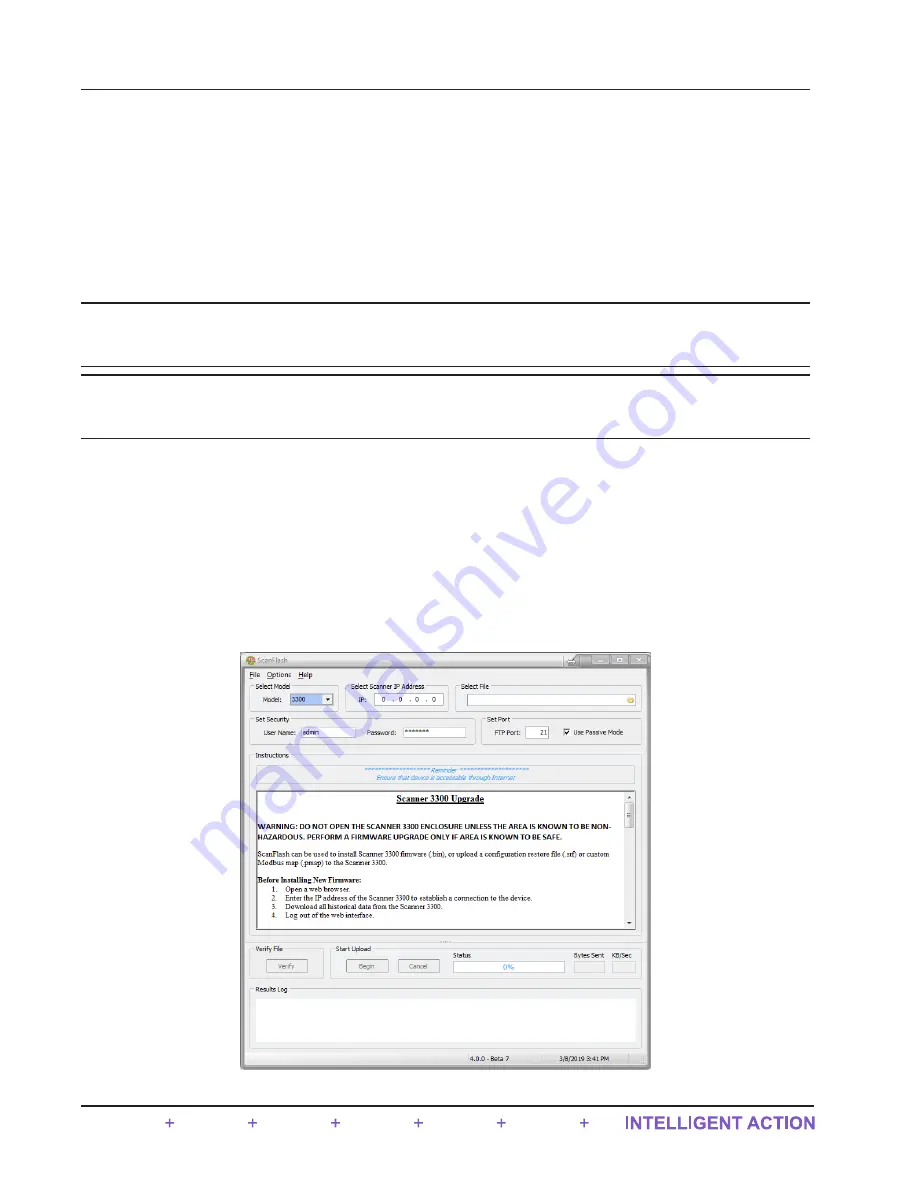 Sensia QRATE Scanner 3300 Installation, Operation & Maintenance Manual Download Page 86