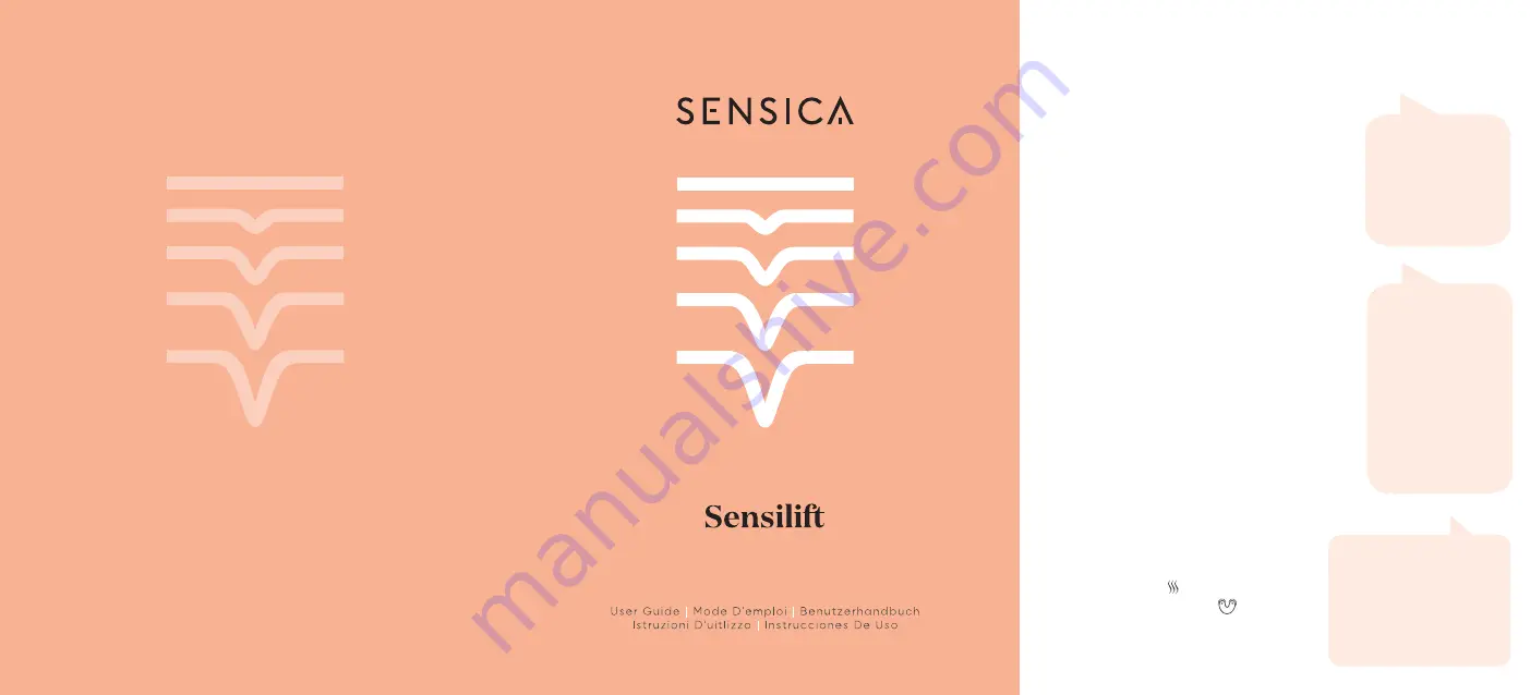 Sensica sensiLift Quick Start Manual Download Page 1