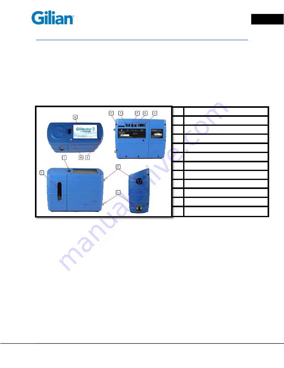 Sensidyne Gilian Gilibrator STABLFLOW Operation Manual Download Page 15