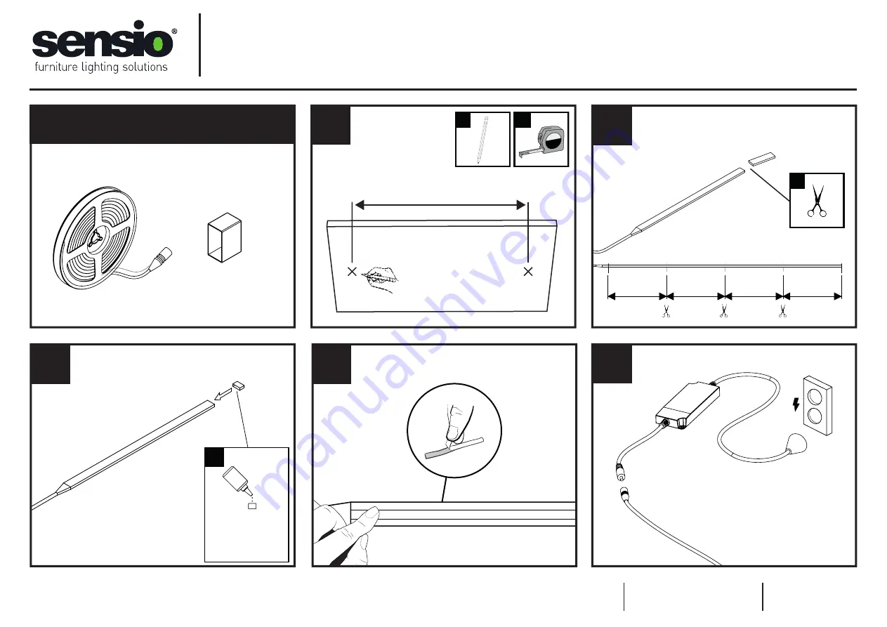 Sensio Polar IP65 Quick Start Manual Download Page 1