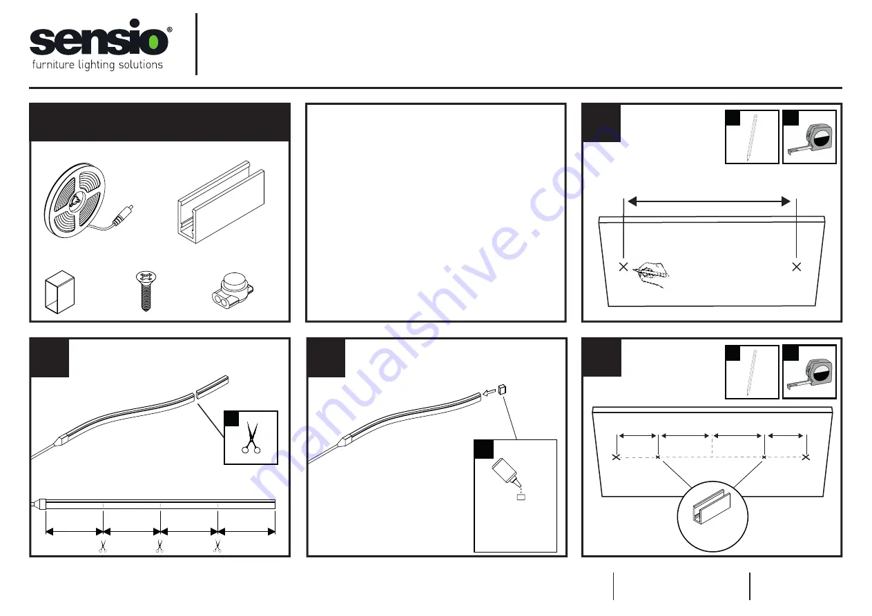 Sensio SE30555C0 Quick Start Manual Download Page 1