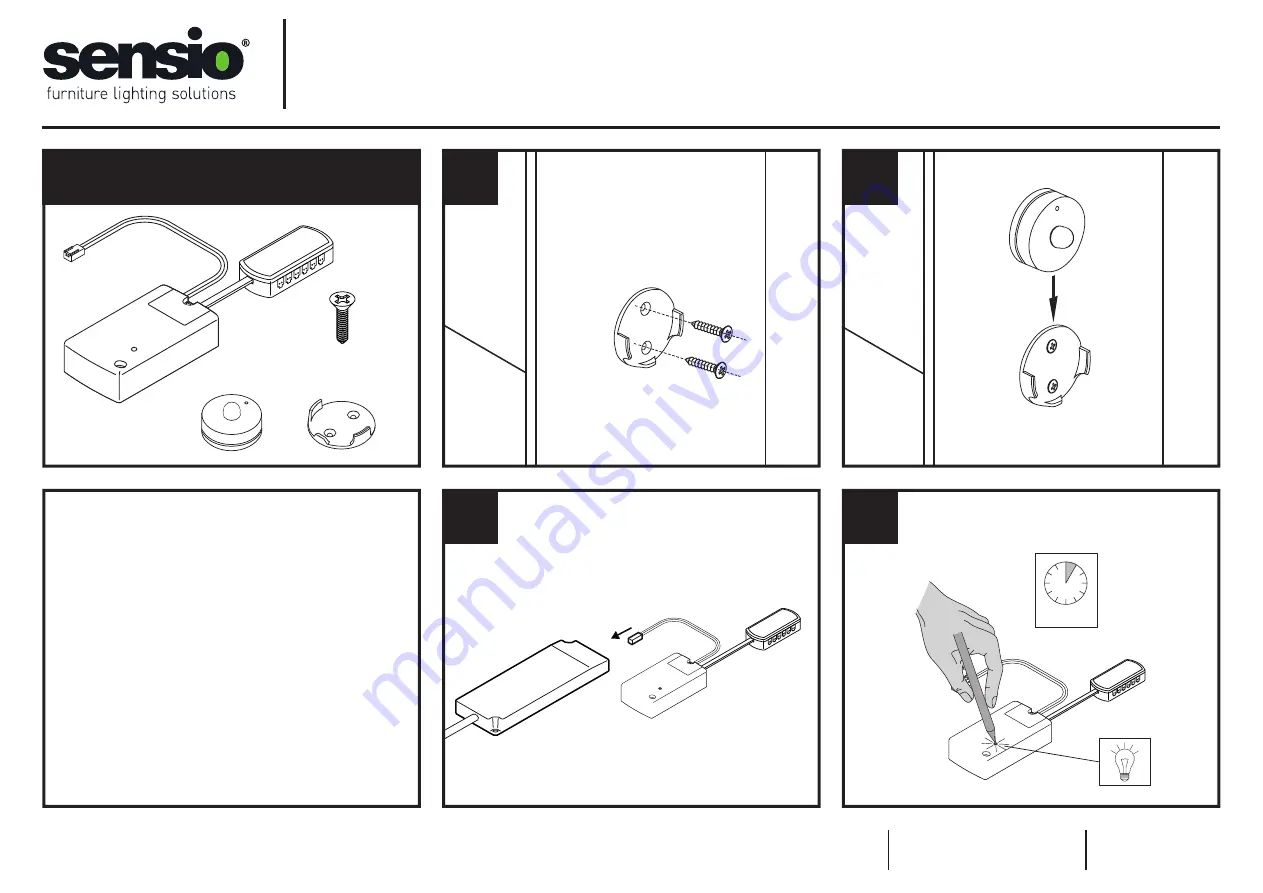 Sensio SE790980 Скачать руководство пользователя страница 1