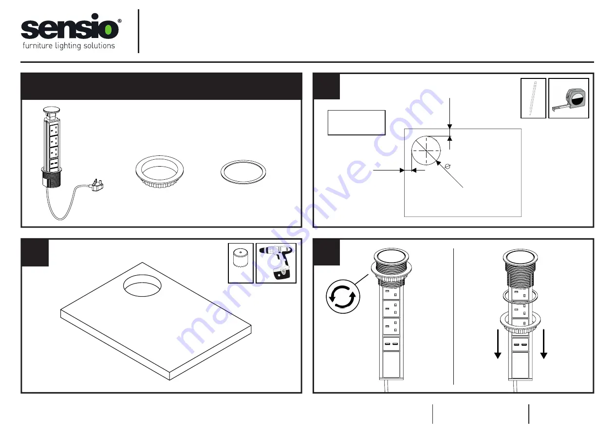 Sensio SensioPod E Installation Manual Download Page 1