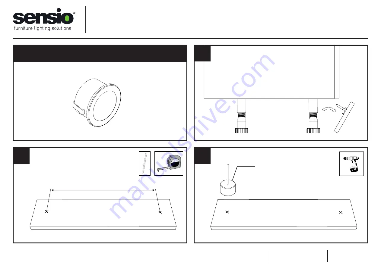 Sensio Stellar Pro Installation Manual Download Page 1