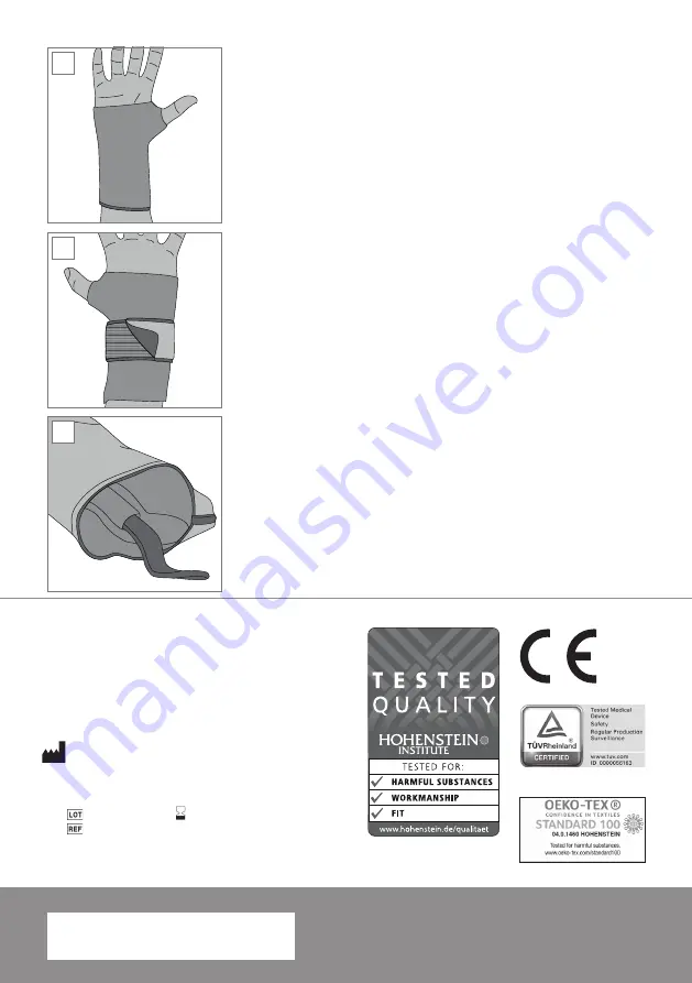 sensiplast 300418 Instructions For Use Manual Download Page 8