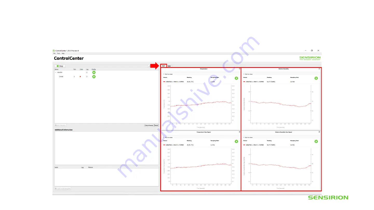 SENSIRION SEK-SVM4x Quick Start Manual Download Page 6