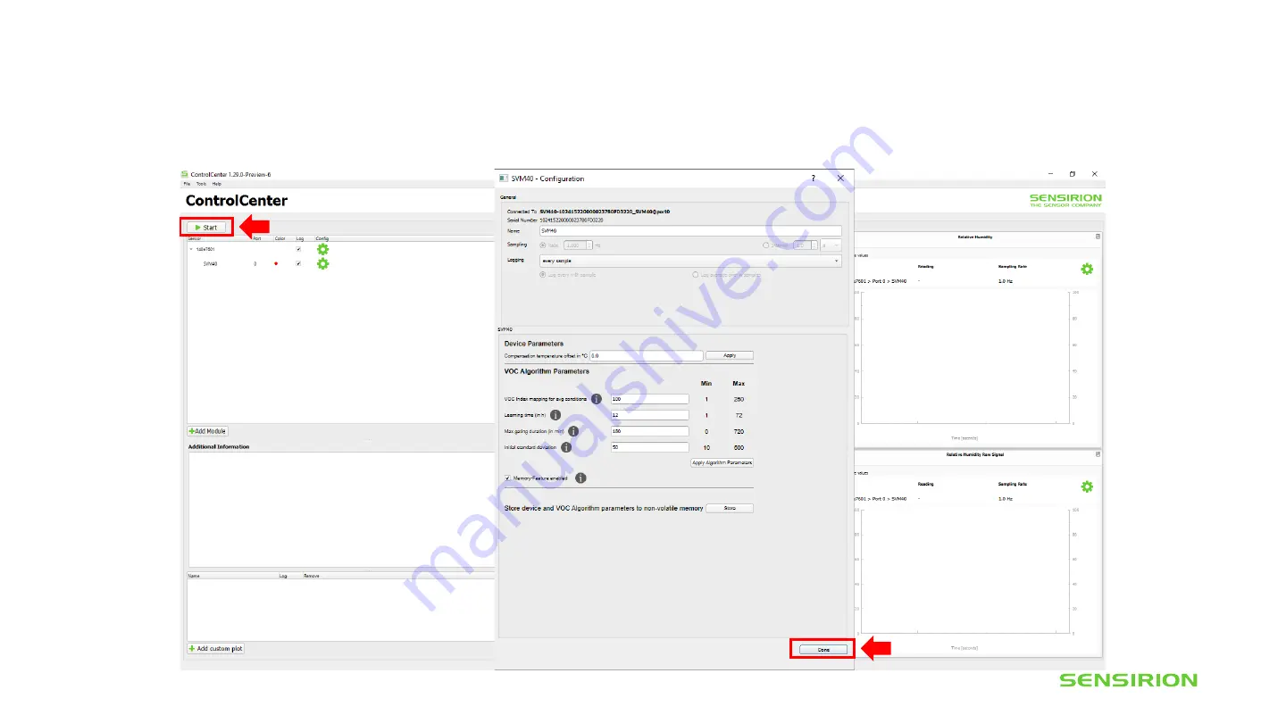 SENSIRION SEK-SVM4x Quick Start Manual Download Page 18