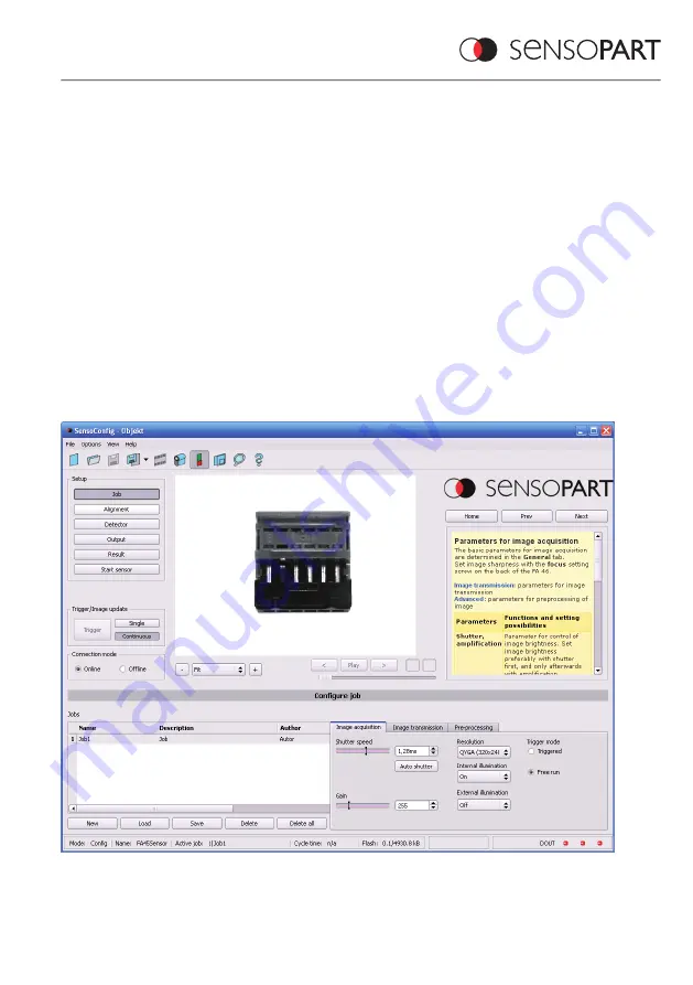 Sensopart FA 46 301-CR Mounting And Operating Instructions Download Page 22