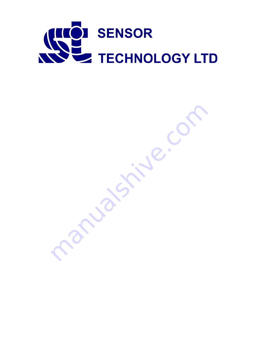 Sensor Technology ORT Series Manual Download Page 1