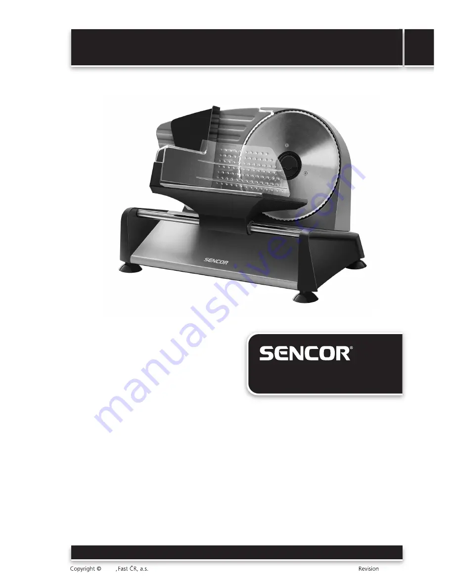 Sensor SFS 4050SS User Manual Download Page 1