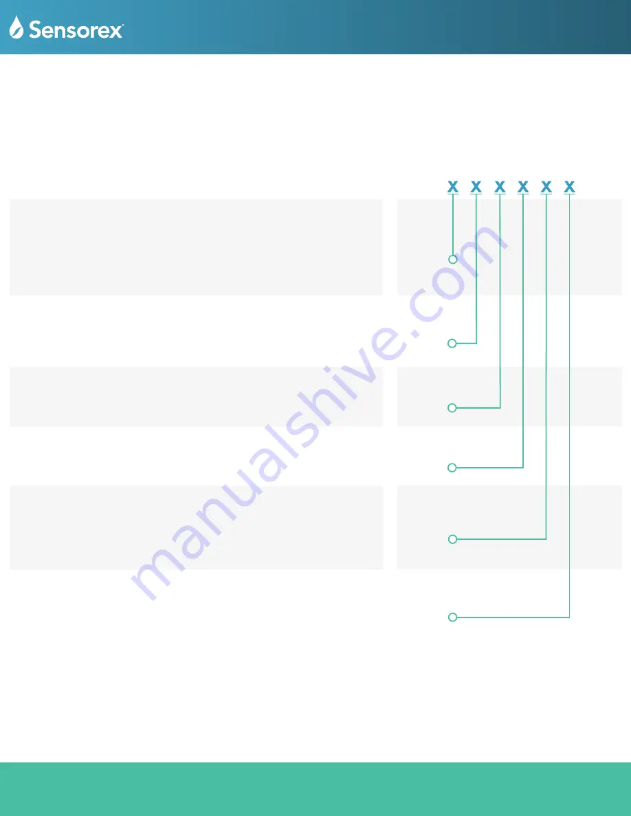 Sensorex CS665 Series Скачать руководство пользователя страница 2