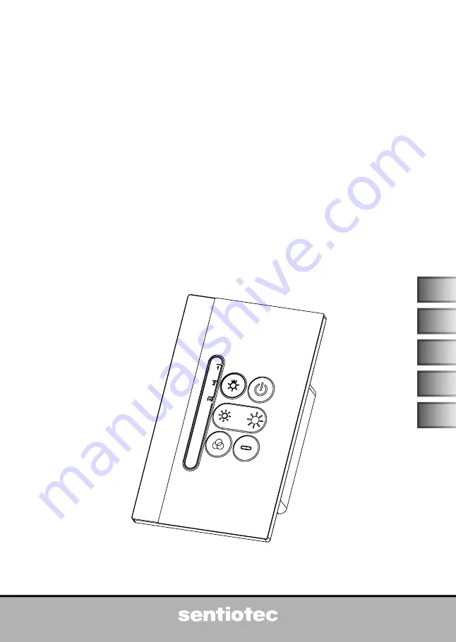 Sentiotec 1-052-786 Instructions For Installation And Use Manual Download Page 1