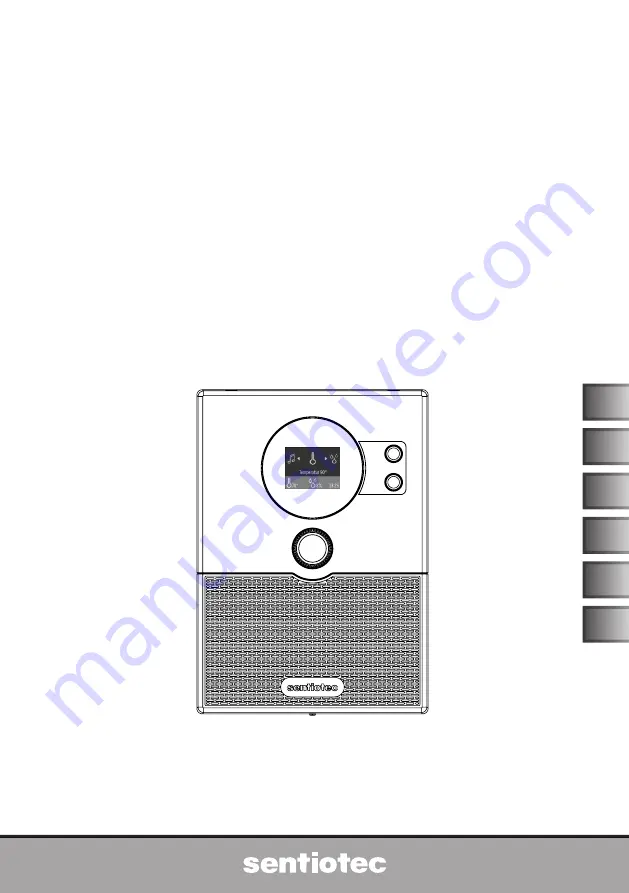 Sentiotec HC4-B-RS485 Instructions For Installation And Use Manual Download Page 1