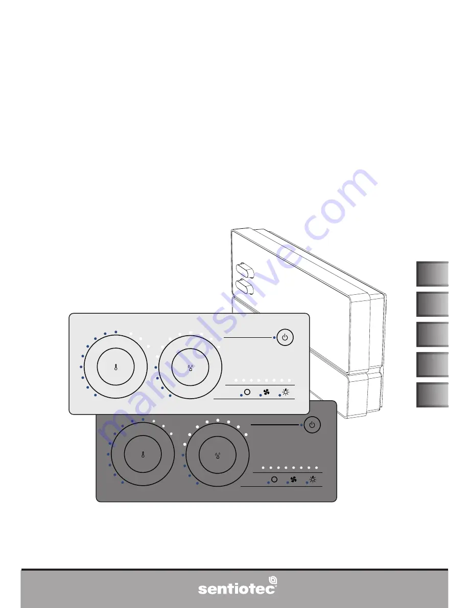 Sentiotec just sauna combi series Instructions For Installation And Use Manual Download Page 1