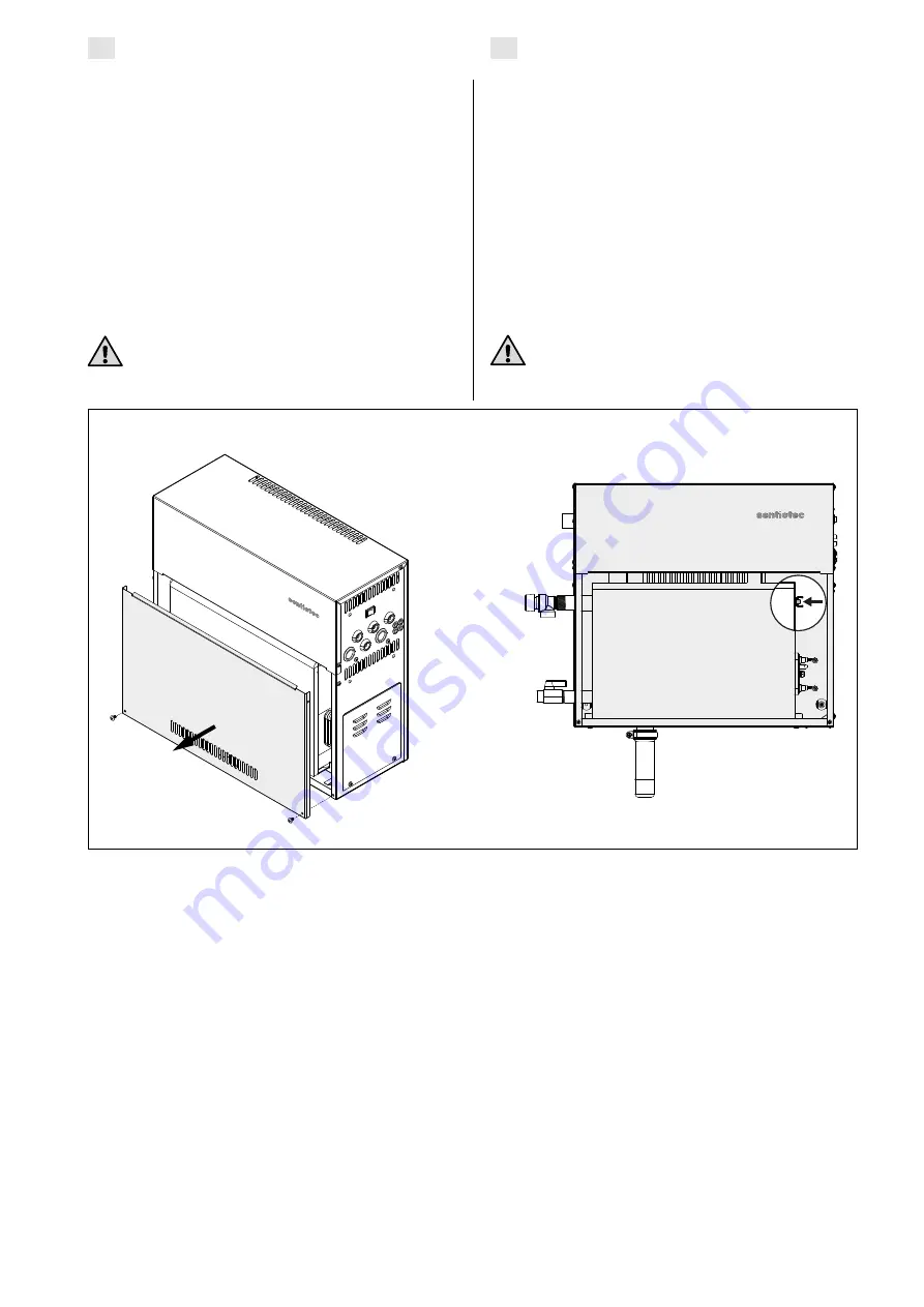 Sentiotec SGH 110 Instructions For Installation And Use Manual Download Page 21