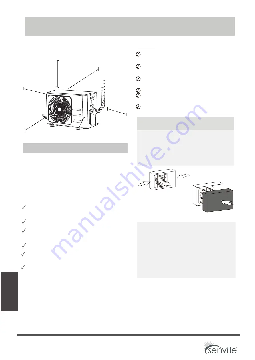 Senville SENA/09HF/IQ Owner'S Manual & Installation Manual Download Page 28