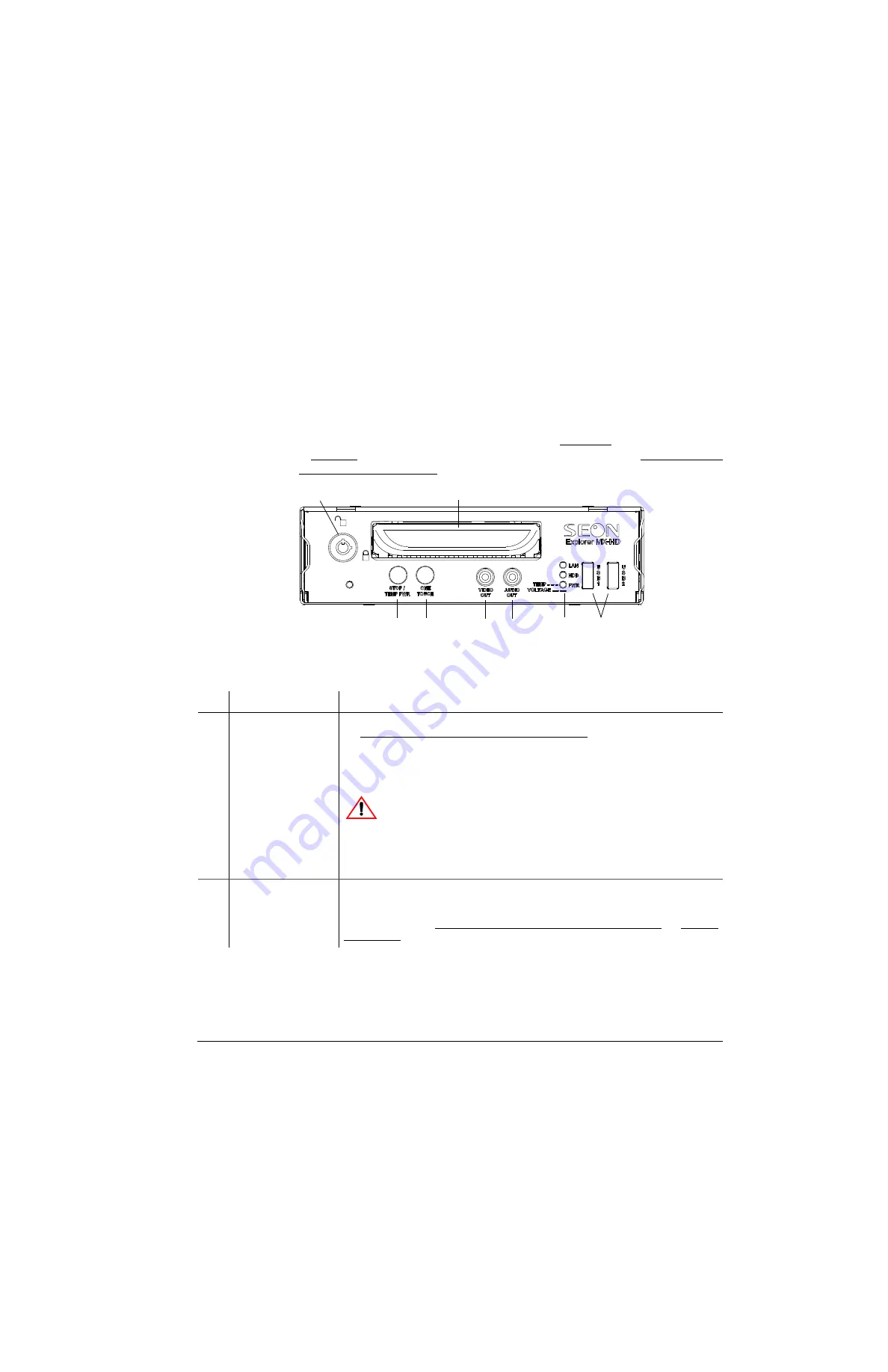 SEON Explorer MX-HD User Manual Download Page 13