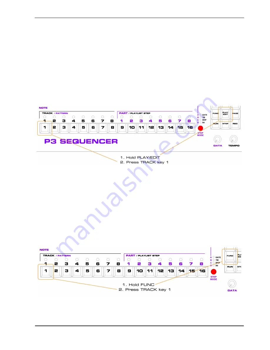 Sequentix P3 SEQUENCER Operation Manual Download Page 21