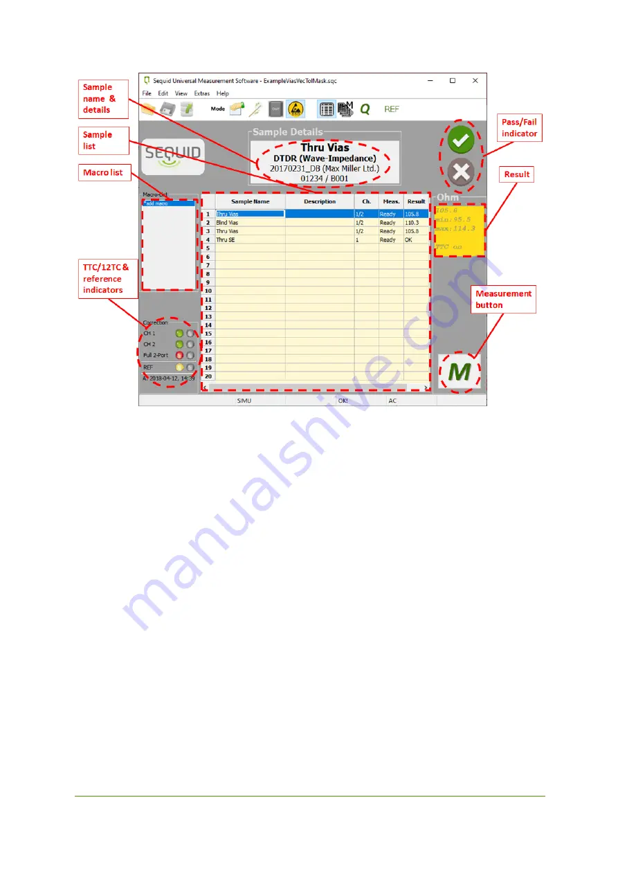 Sequid DTDR-65 Operation Manual Download Page 14