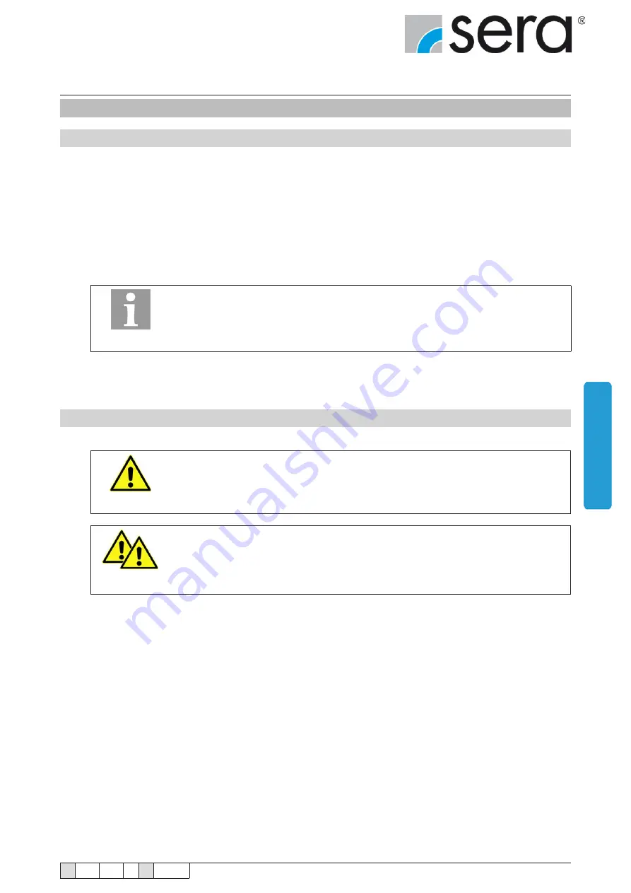 Sera MU-300 E 187.2 Operating Instructions Manual Download Page 13